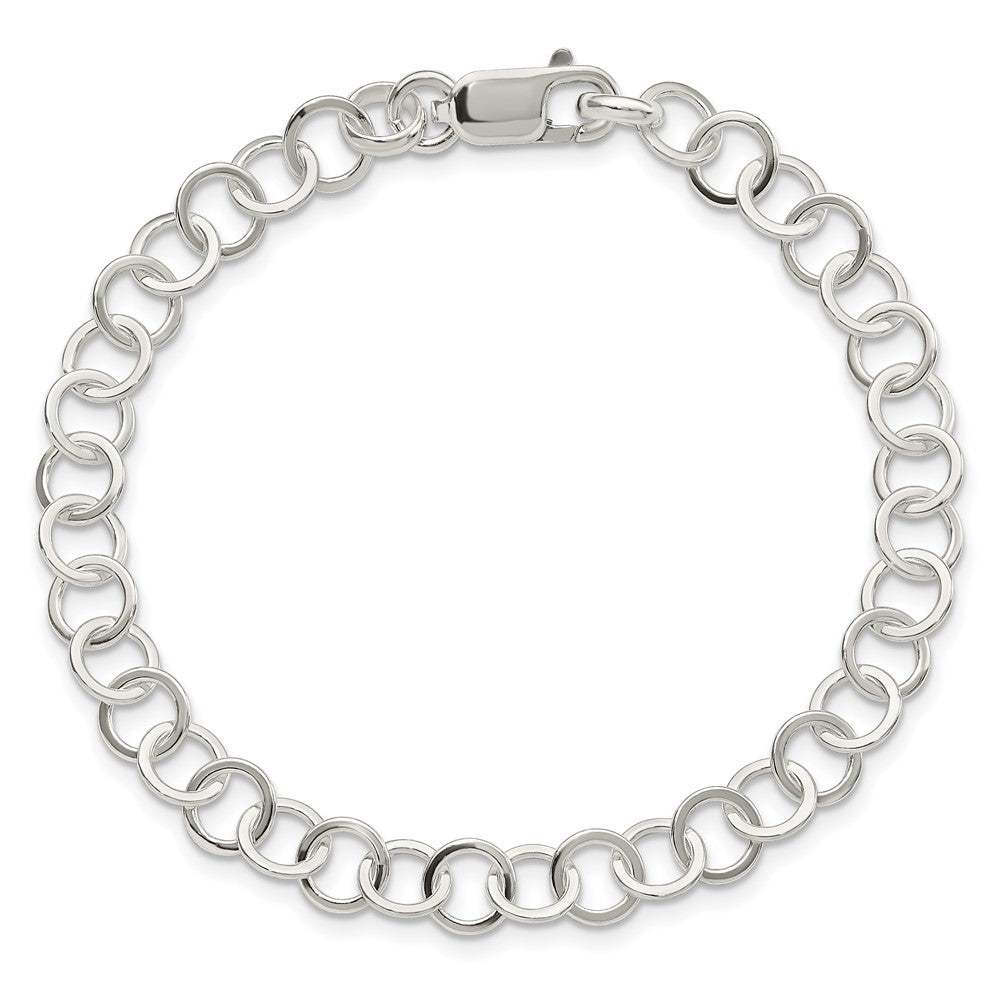 7.5 Zoll Sterlingsilber 7.5inch Fantasieglieder Armband