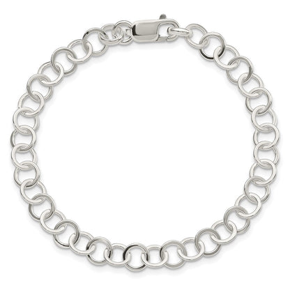 7.5 Zoll Sterlingsilber 7.5inch Fantasieglieder Armband