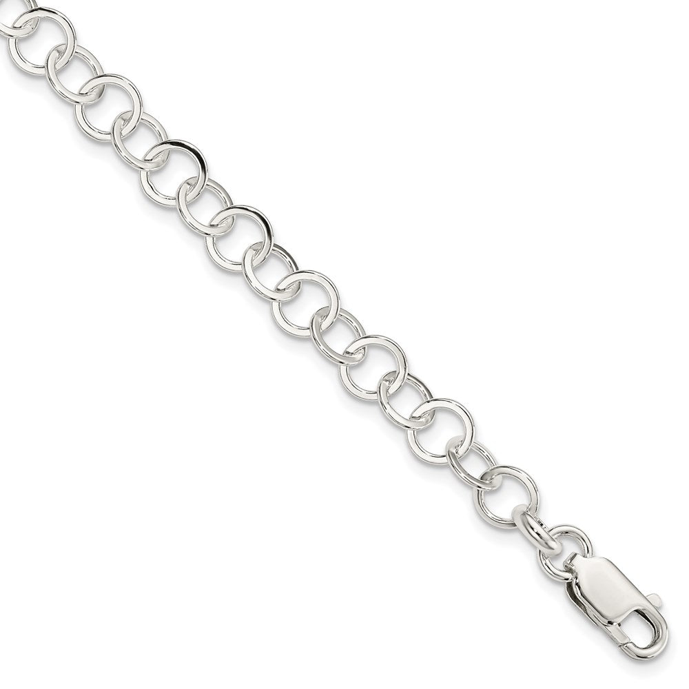 7.5 Zoll Sterlingsilber 7.5inch Fantasieglieder Armband