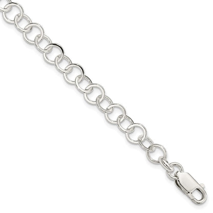 7.5 Zoll Sterlingsilber 7.5inch Fantasieglieder Armband