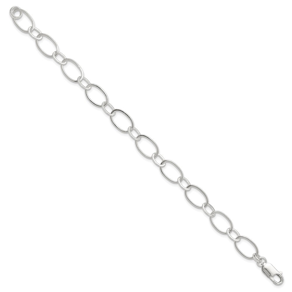 7.5 Zoll Sterlingsilber 7.5inch Fantasieglieder Armband