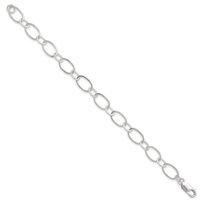 7.5 Zoll Sterlingsilber 7.5inch Fantasieglieder Armband