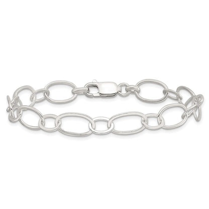 7.5 Zoll Sterlingsilber 7.5inch Fantasieglieder Armband