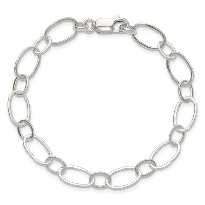 7.5 Zoll Sterlingsilber 7.5inch Fantasieglieder Armband