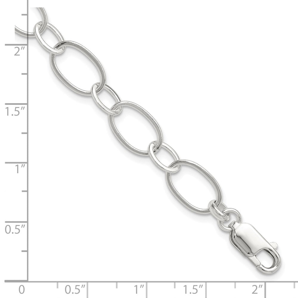 7.5 Zoll Sterlingsilber 7.5inch Fantasieglieder Armband