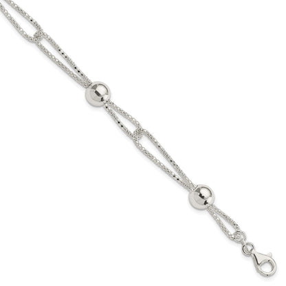 7.75 Zoll Sterlingsilber Fantasie Armband