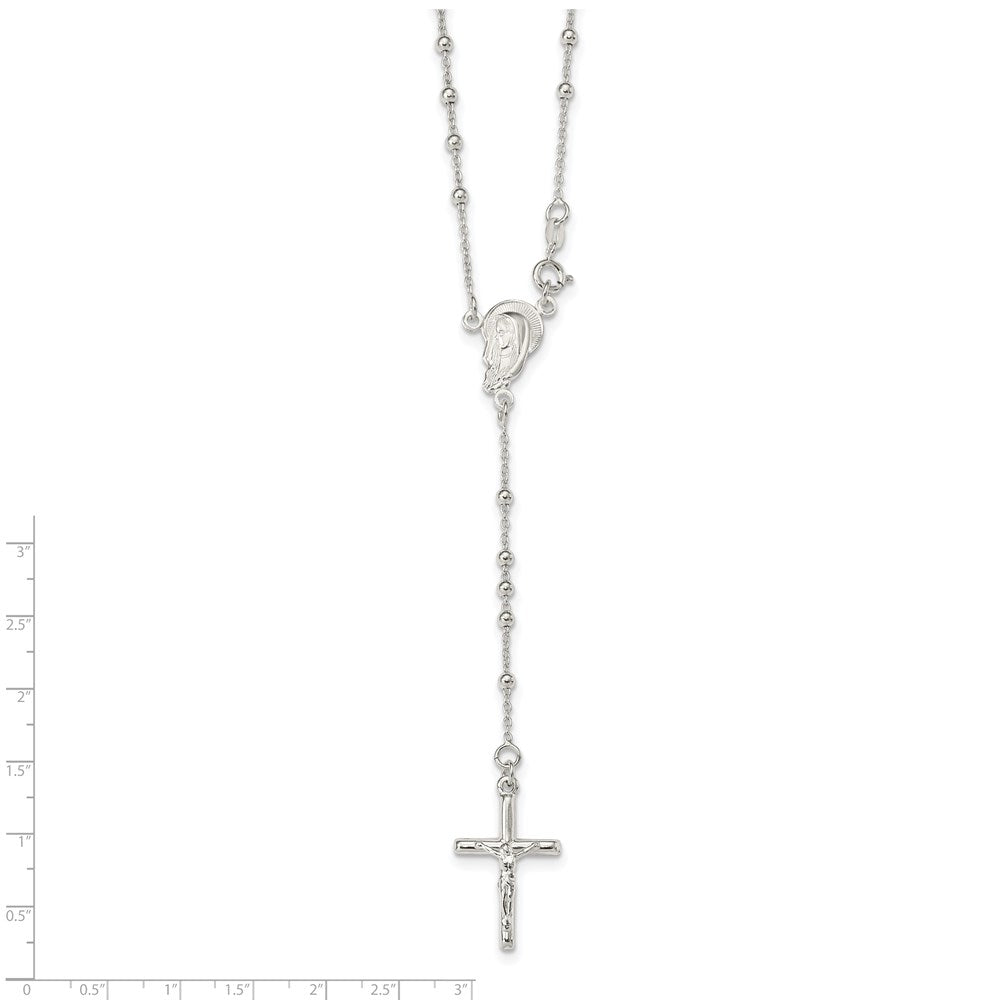 Sterlingsilber Kruzifix Halskette