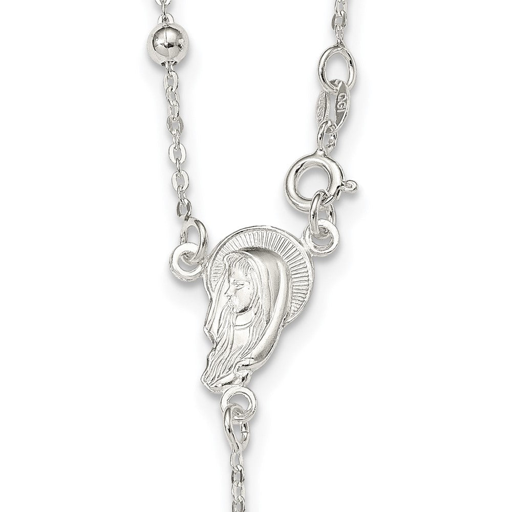 Sterlingsilber Kruzifix Halskette