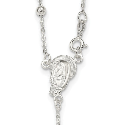 Sterlingsilber Kruzifix Halskette