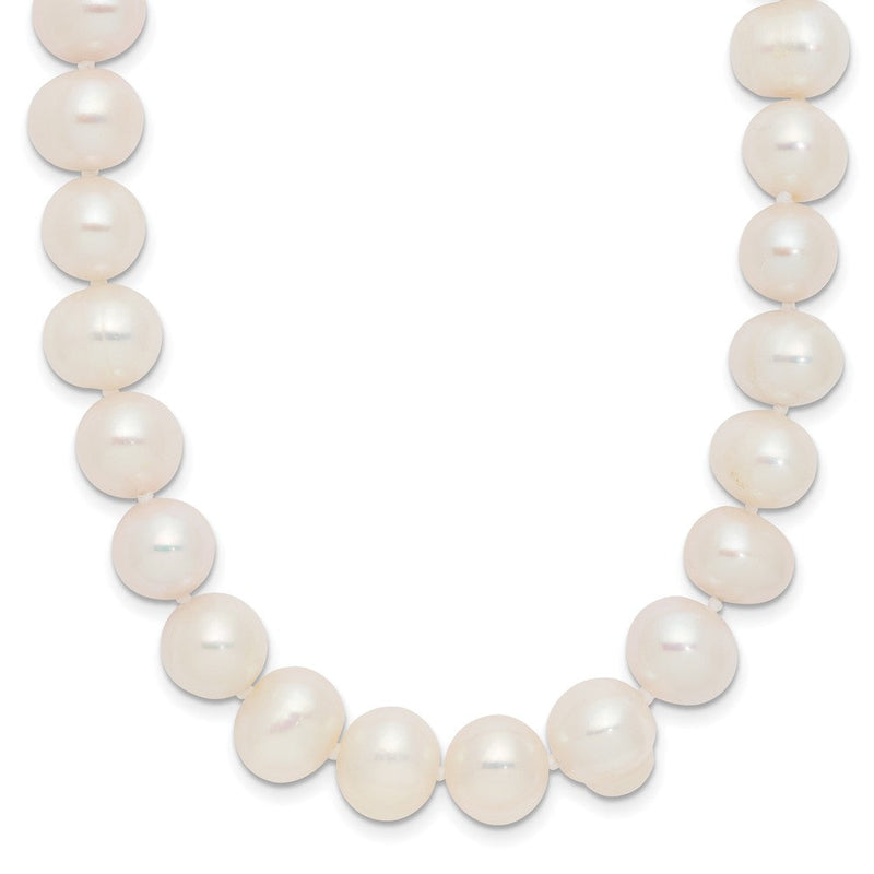 Mode 9-10mm Weiß Halb-round Süßwasser Zuchtperle Schieber-on Endlos 80 Zoll Halskette