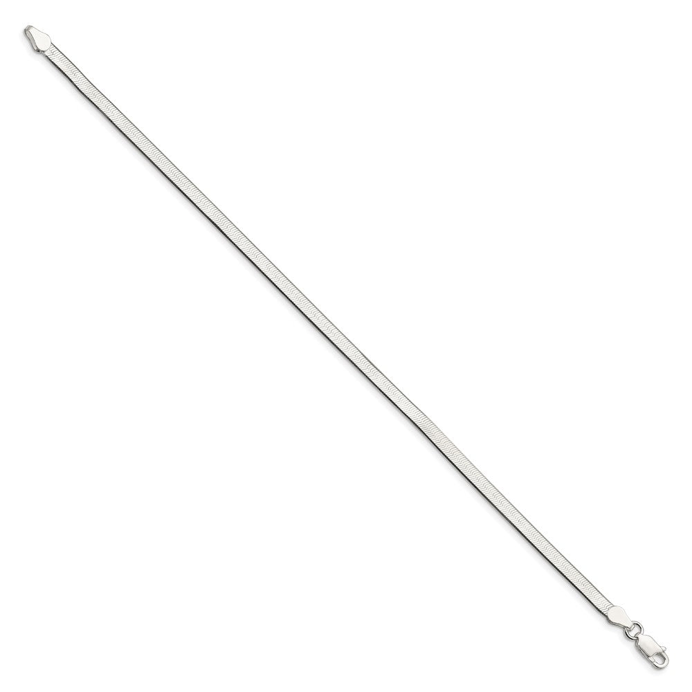 8 Zoll Sterlingsilber 3.5mm Magic Fischgrät Gliederarmband