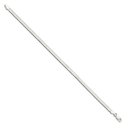 8 Zoll Sterlingsilber 3.5mm Magic Fischgrät Gliederarmband