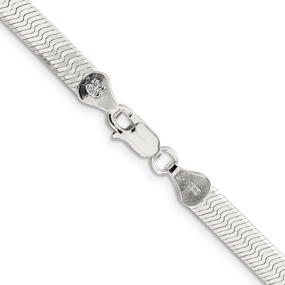 24 Zoll Sterlingsilber 5.25mm Magic Fischgrät Halskette