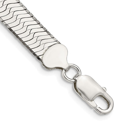 Sterlingsilber 8.75mm Magic Fischgrät Gliederarmband
