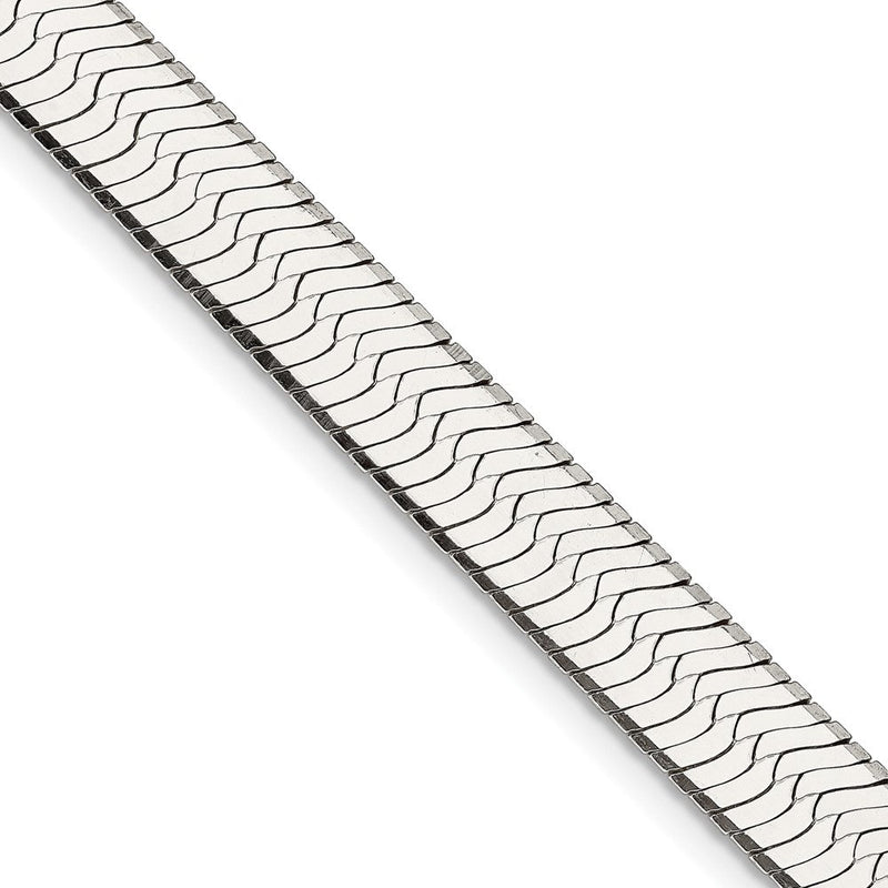 Sterlingsilber 8.75mm Magic Fischgrät Halskette