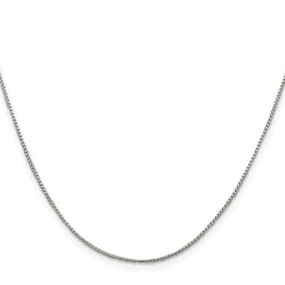 Sterlingsilber 1mm Rund Venezianer Halskette