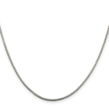 Sterlingsilber 1.5mm Rund Venezianer Halskette