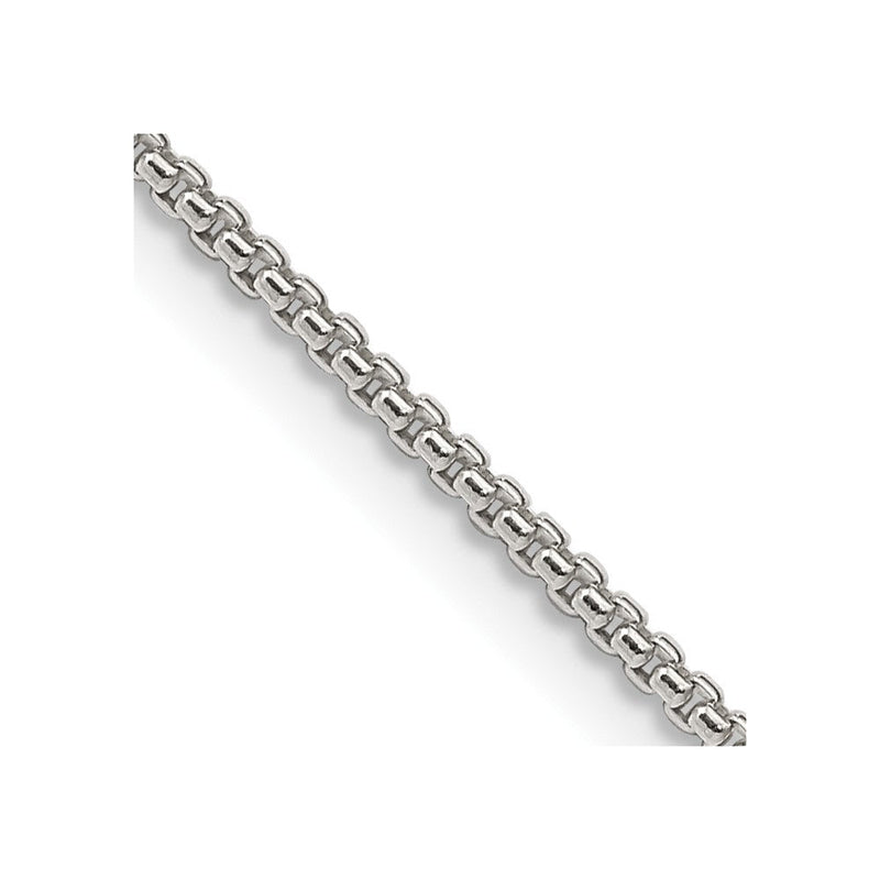 Sterlingsilber 1.5mm Rund Venezianer Halskette