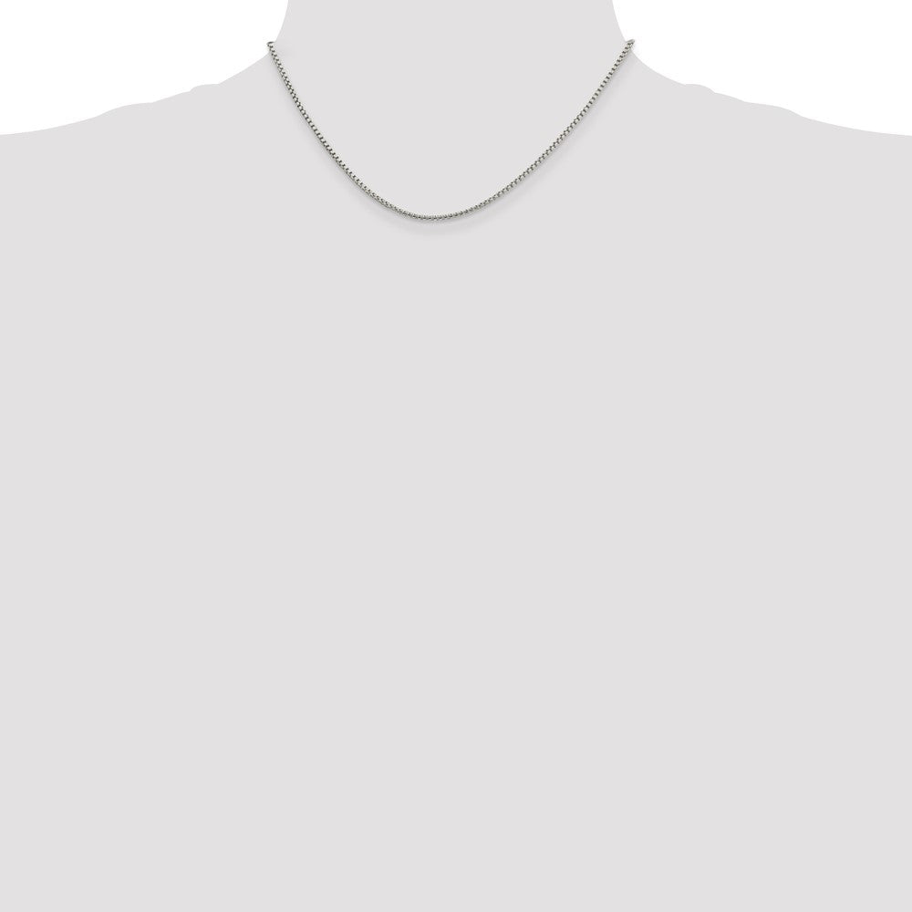 Sterlingsilber 1.75mm Rund Venezianer Halskette