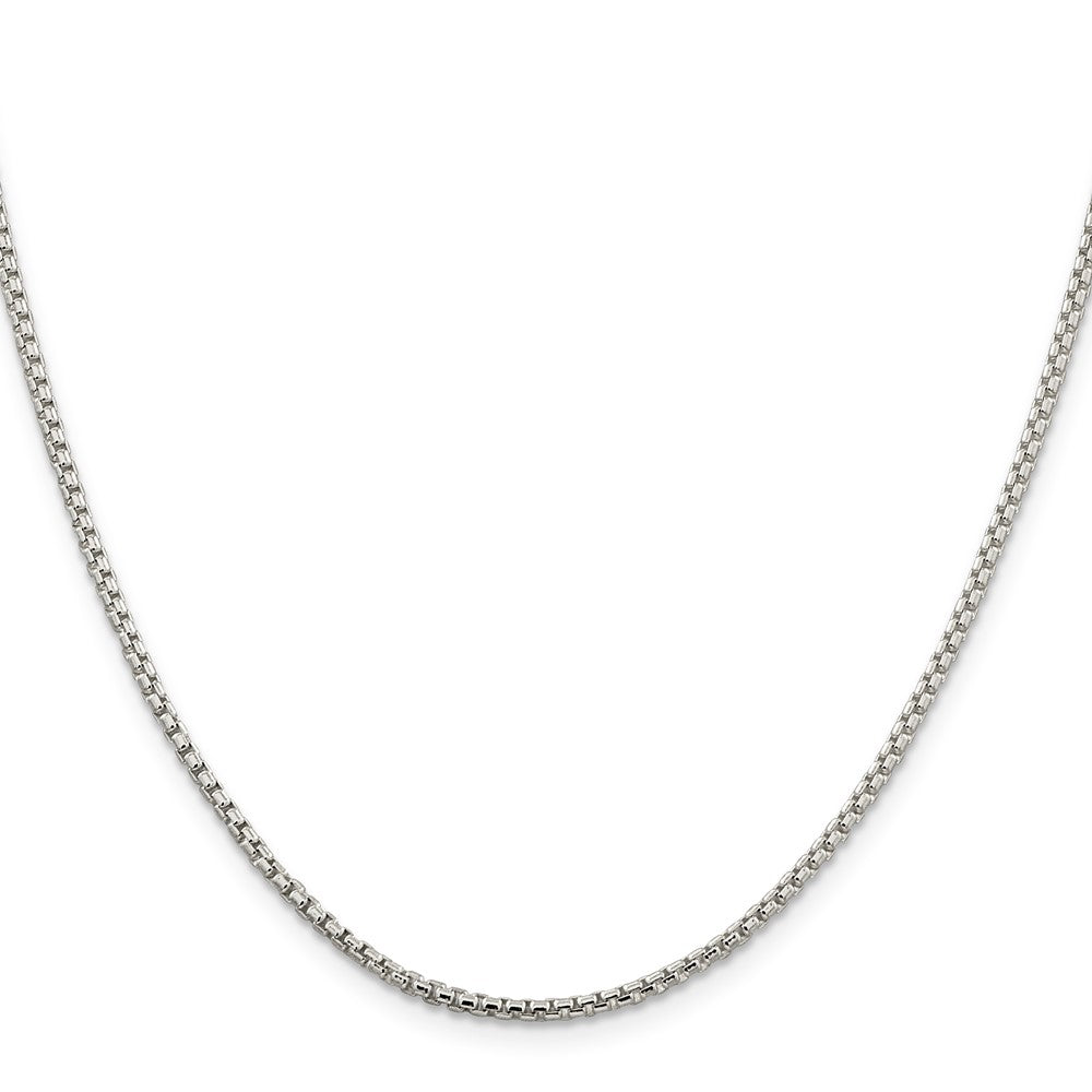 Sterlingsilber 2mm Rund Venezianer Halskette
