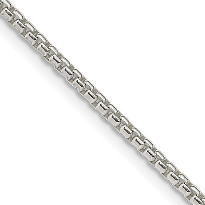 Sterlingsilber 2mm Rund Venezianer Halskette