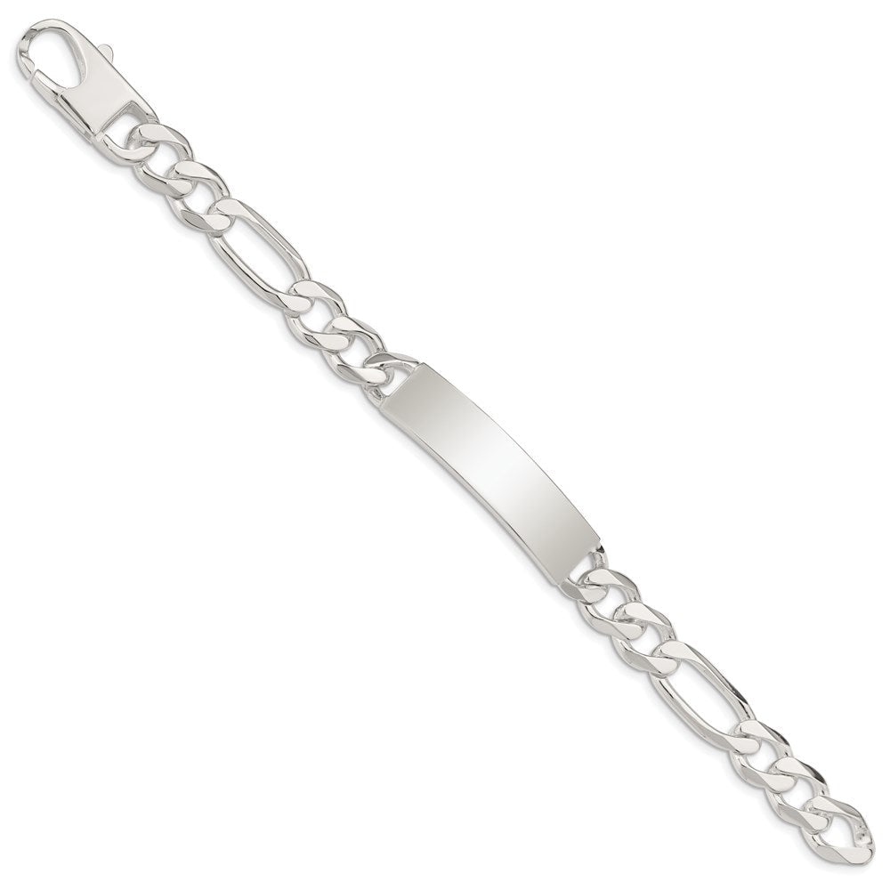 Sterlingsilber Figaro Glieder Id Armband