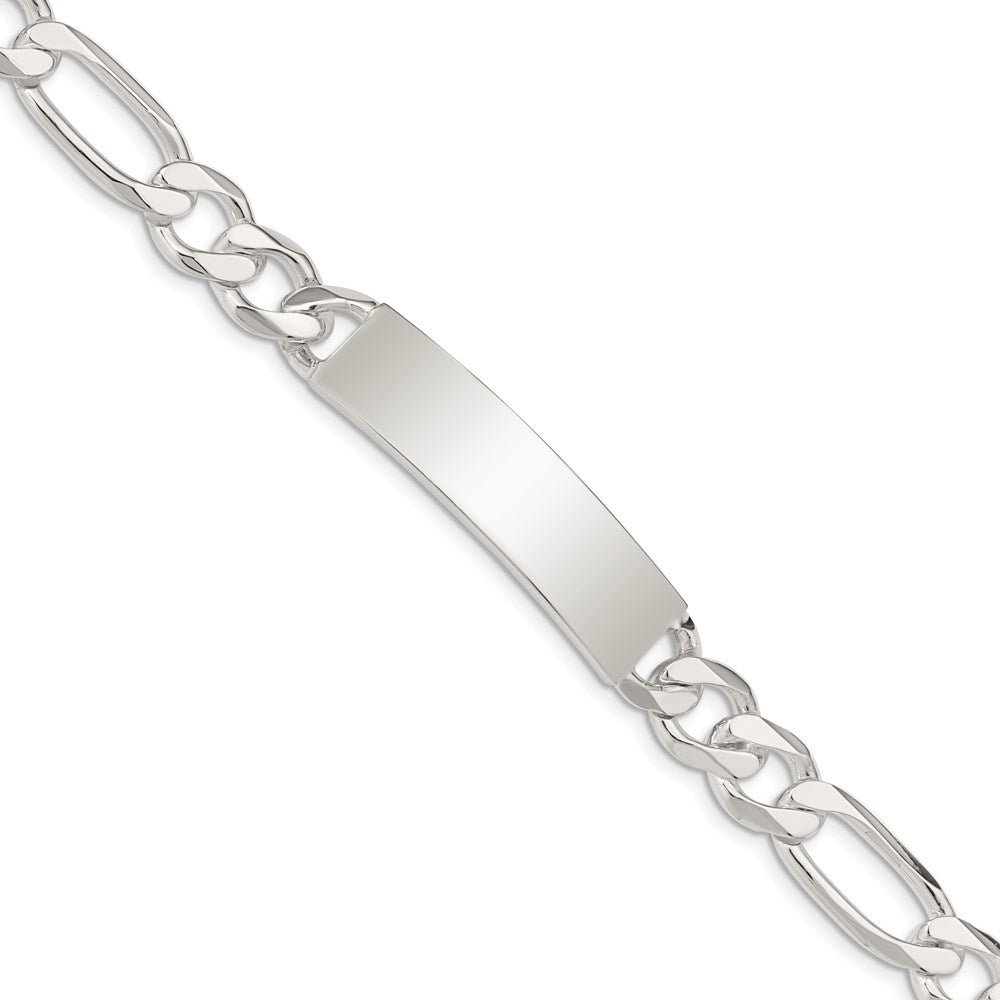 Sterlingsilber Figaro Glieder Id Armband