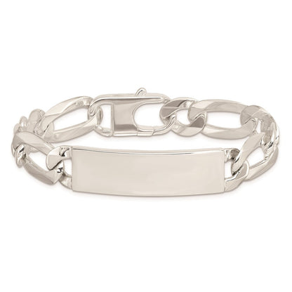 8.5 Zoll Sterlingsilber Figaro Glieder Id Armband