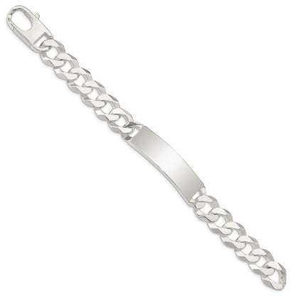 Sterlingsilber Panzer Glieder Id Armband