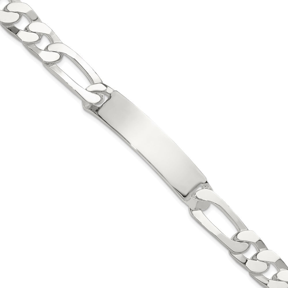 Sterlingsilber 8.5 Zoll Figaro Id Armband