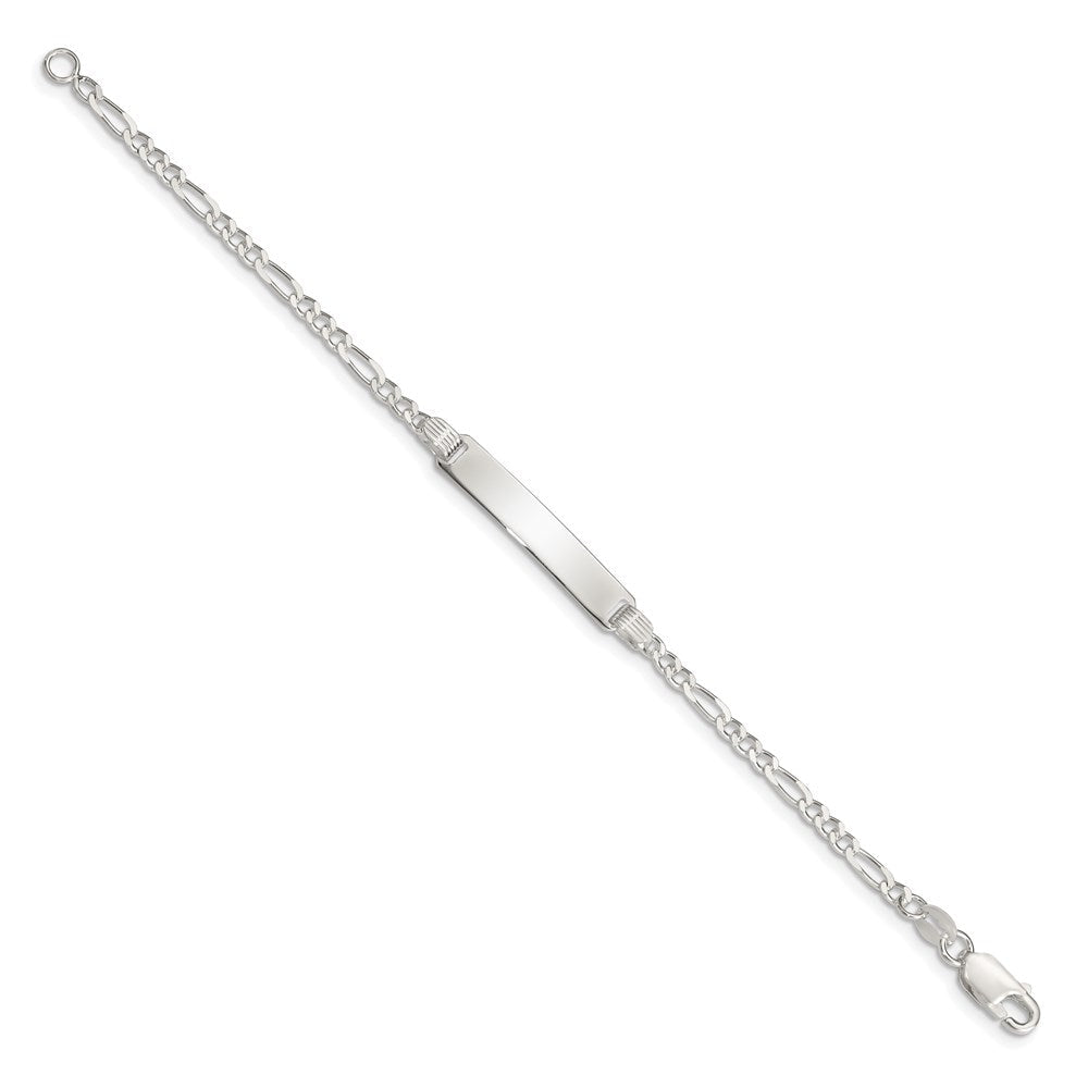 6 Zoll Sterlingsilber Kinder Id Armband