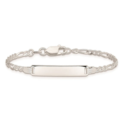 6 Zoll Sterlingsilber Kinder Id Armband