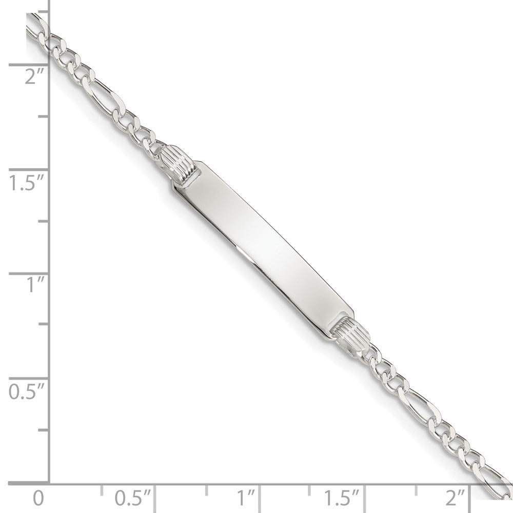 6 Zoll Sterlingsilber Kinder Id Armband