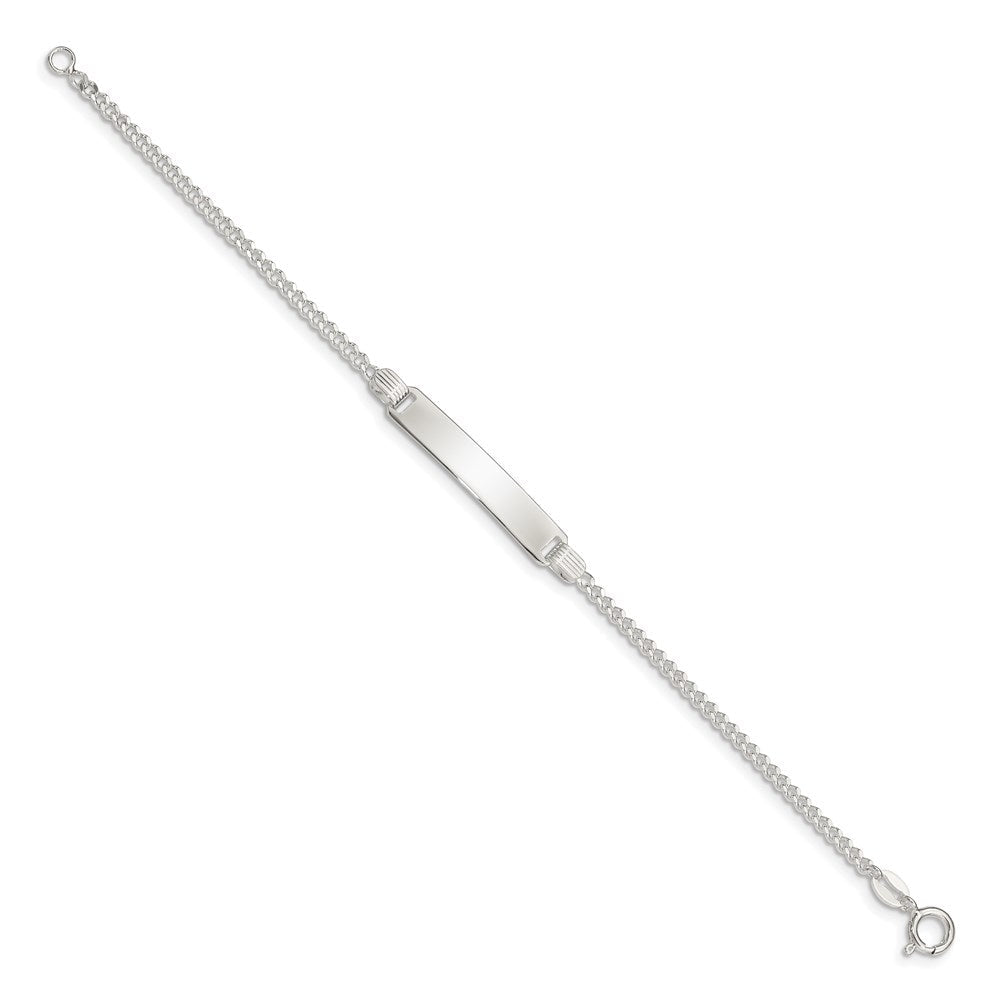 6 Zoll Sterlingsilber Kinder Id Armband