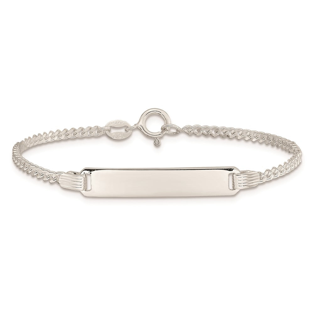 6 Zoll Sterlingsilber Kinder Id Armband