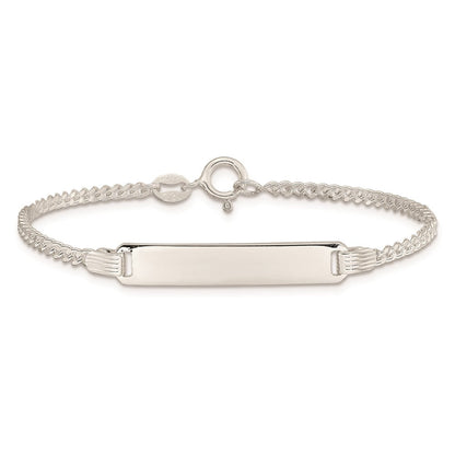 6 Zoll Sterlingsilber Kinder Id Armband