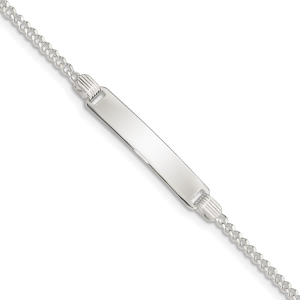 6 Zoll Sterlingsilber Kinder Id Armband