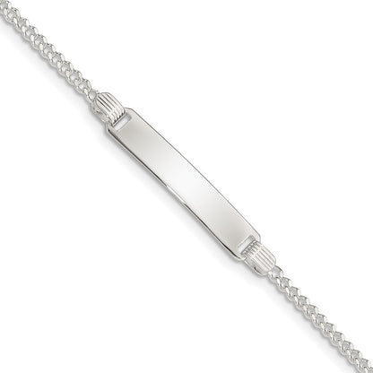 6 Zoll Sterlingsilber Kinder Id Armband