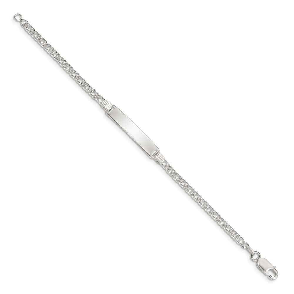 6 Zoll Sterlingsilber Kinder Id Armband