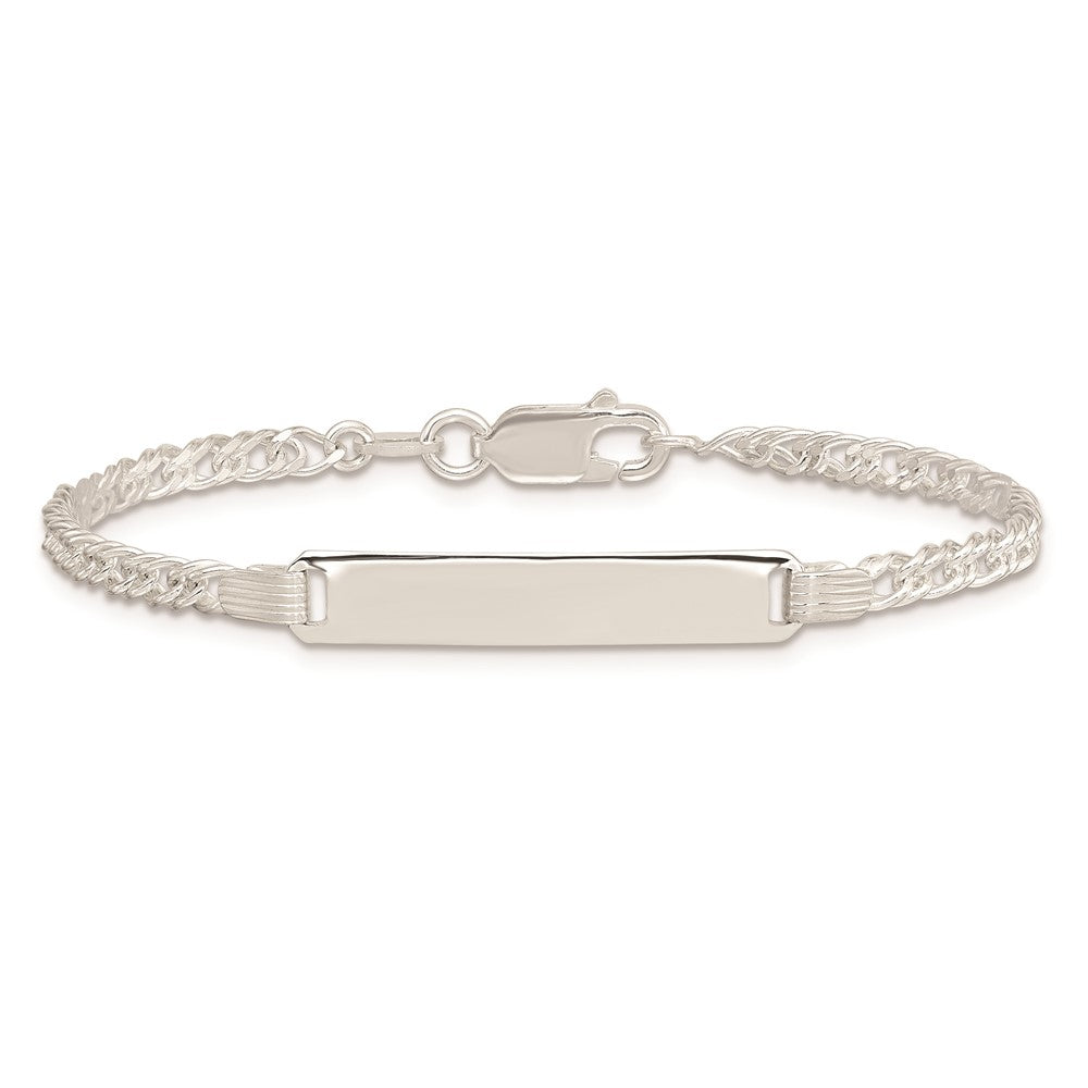 6 Zoll Sterlingsilber Kinder Id Armband