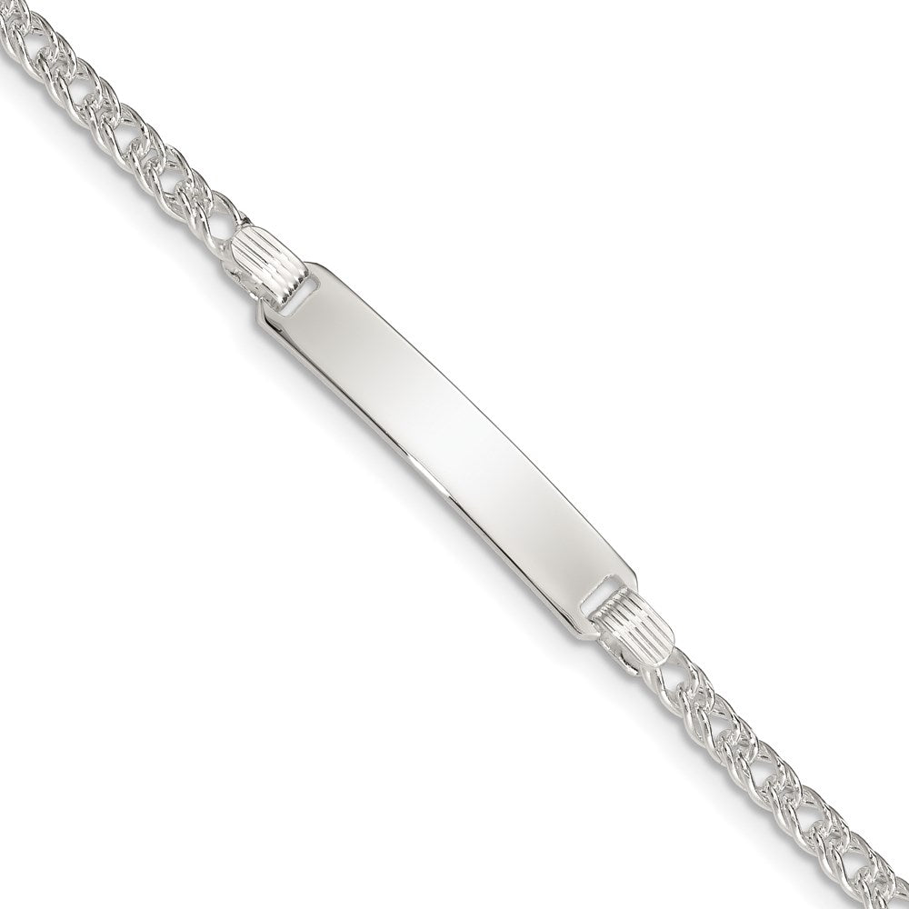 6 Zoll Sterlingsilber Kinder Id Armband