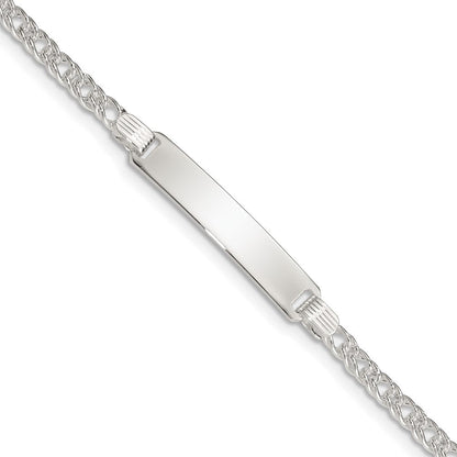 6 Zoll Sterlingsilber Kinder Id Armband