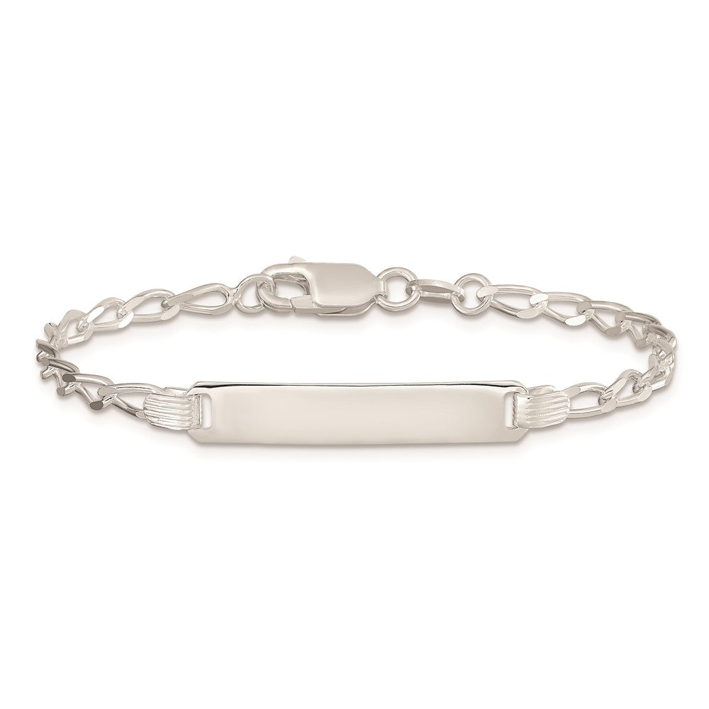 6 Zoll Sterlingsilber Kinder Id Armband