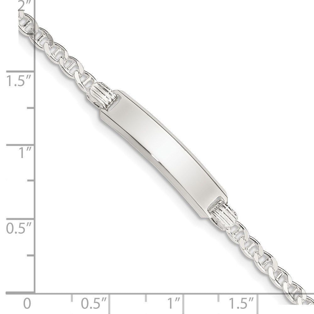 6 Zoll Sterlingsilber Kinder Id Armband