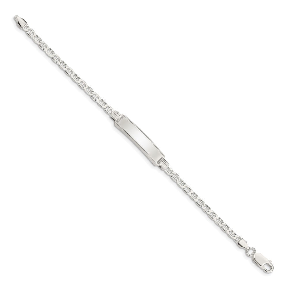 6 Zoll Sterlingsilber Kinder Id Armband