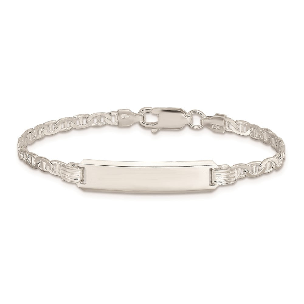 6 Zoll Sterlingsilber Kinder Id Armband