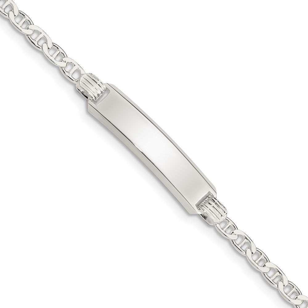 6 Zoll Sterlingsilber Kinder Id Armband