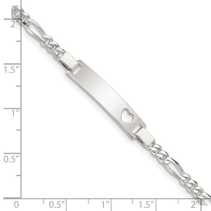 6 Zoll Sterlingsilber Baby Id Armband