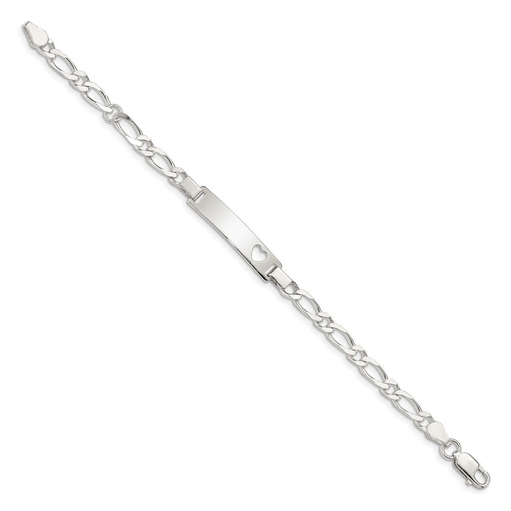 6 Zoll Sterlingsilber Baby Id in Armband