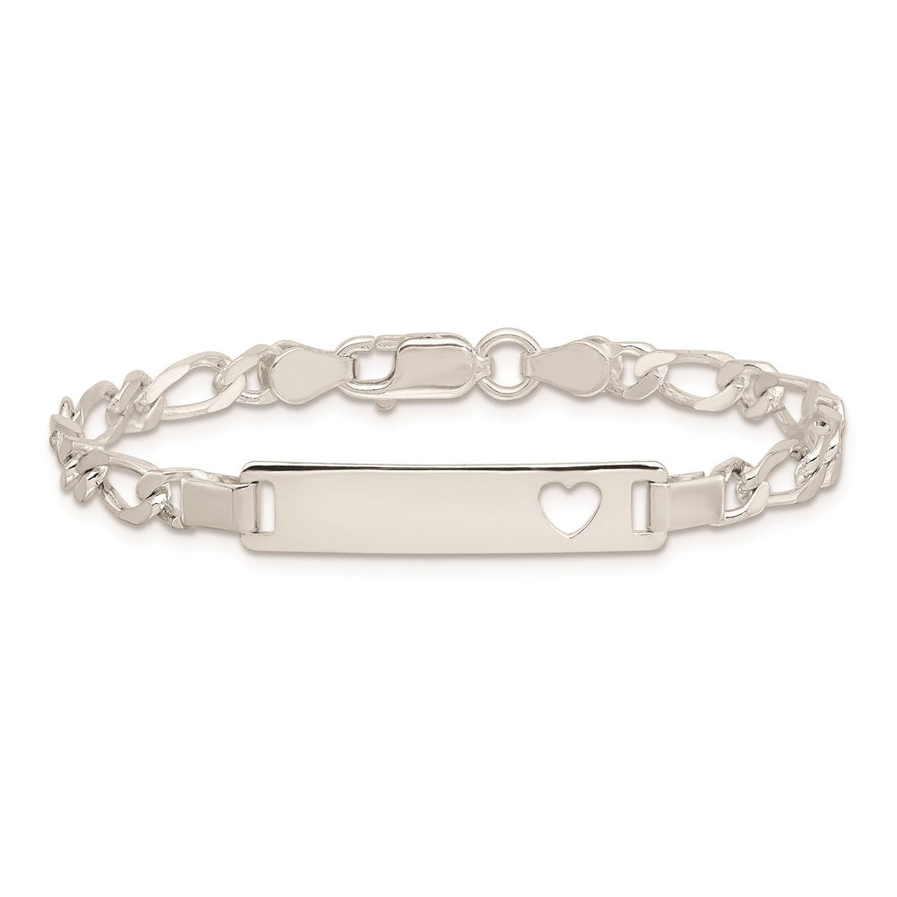 6 Zoll Sterlingsilber Baby Id in Armband
